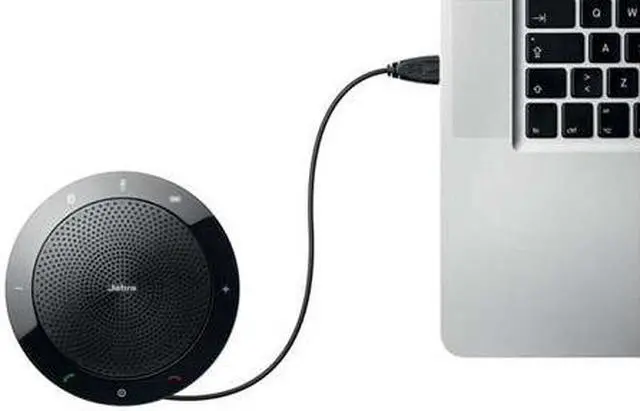 Alt view image 5 of 7 - Jabra Speak 510 Portable Speakerphone with Built-in Echo Cancellation