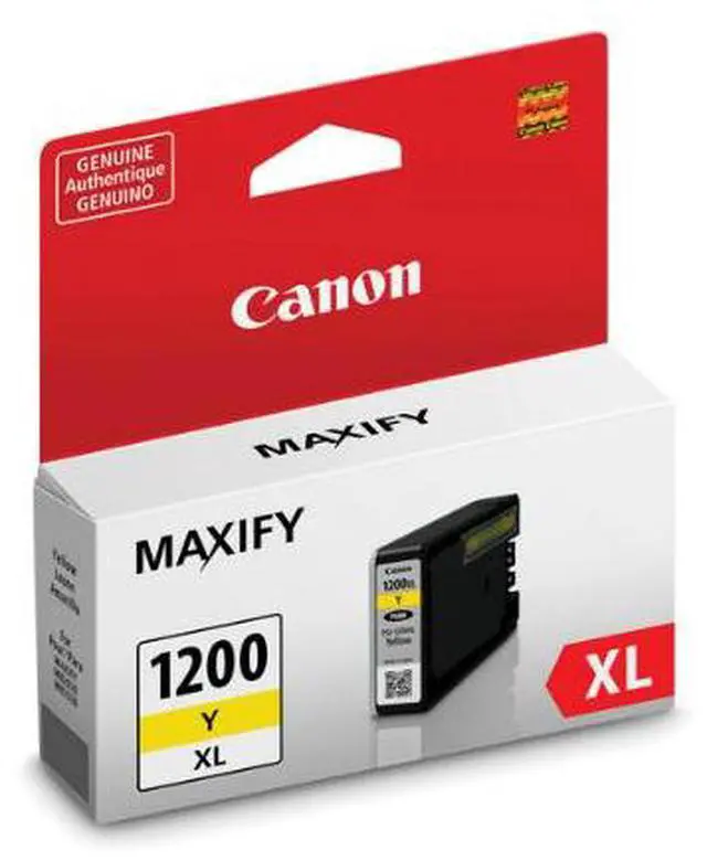 Alt view image 7 of 13 - PGI-1200XL YELLOW INK TANK FOR