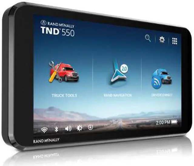 Alt view image 8 of 14 - Rand McNally TND550 TND 5 Inch GPS Truck Navigator with Easy-to-Read Display