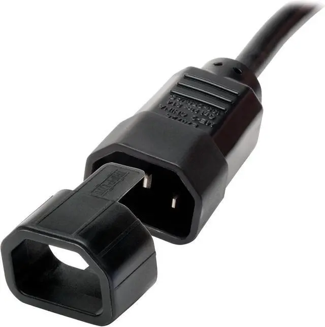Alt view image 18 of 20 - Tripp Lite Model PLC13BK Plug-Lock Inserts for C14 Power Cords