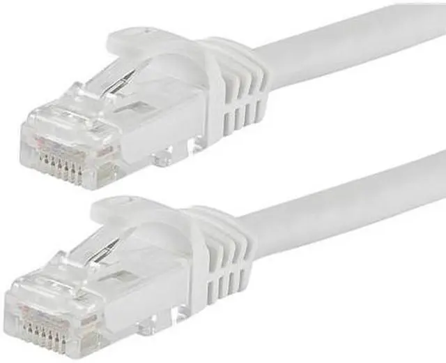 Alt view image 11 of 13 - Monoprice Cat5e Ethernet Patch Cable - 3 Feet - Yellow | Network Internet Cord - Snagless RJ45, Stranded, 350Mhz, UTP, Pure Bare Copper Wire, 24AWG - Flexboot Series
