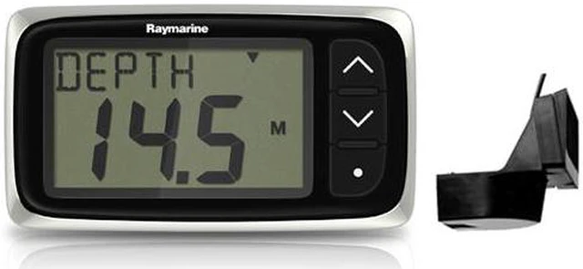 Alt view image 5 of 6 - Raymarine i40 Depth Display System w/Transom Mount Transducer