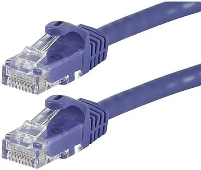 Alt view image 6 of 9 - Monoprice Cat6 Ethernet Patch Cable - 25 Feet - Yellow | Network Internet Cord - RJ45, Stranded, 550Mhz, UTP, Pure Bare Copper Wire, 24AWG - Flexboot Series