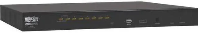 Alt view image 13 of 16 - Tripp Lite NetDirector 8-Port 1U Rack-Mount KVM Switch
