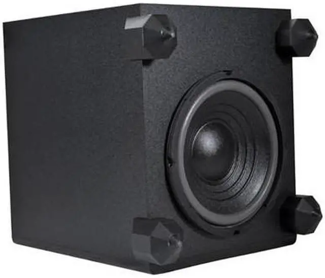 Alt view image 15 of 17 - Monoprice 5.1 Channel Home Theater Satellite Speakers And Subwoofer - Black