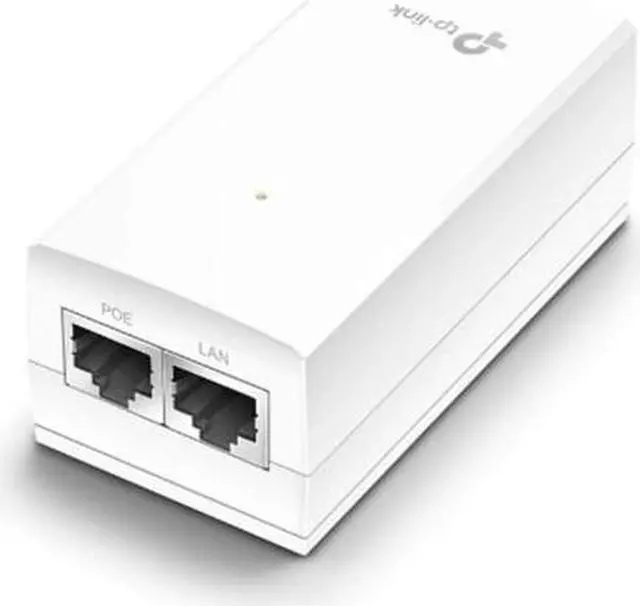 Alt view image 8 of 9 - TP-Link PoE Injector | PoE Adapter 24V DC Passive PoE | Gigabit Ports | Up to 100 Meters (325 feet) | Wall Mountable Design (TL-PoE2412G)