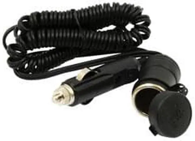 Alt view image 8 of 11 - Roadpro Cigarette Lighter Adapter, Coiled Cord 7" W x 1" D x 4" H  RPPS-2231