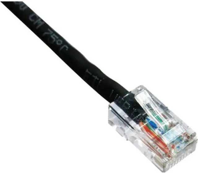 Alt view image 5 of 6 - Axiom C6NB-K3-AX Axiom 3FT CAT6 550mhz Patch Cable - Category 6 for Network Device - Patch Cable - 3 ft - 1 x - 1 x - Gold-plated Contacts - Black