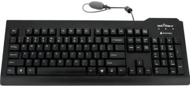 Alt view image 10 of 11 - SEAL SHIELD SSKSV207 MEDICAL GRADE KEYBOARD W/ QUICK CONNECT - DISHWASHER SAFE - QWERTY ANSI USA (BLA