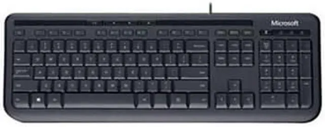 Alt view image 6 of 15 - Microsoft 3J2-00001 Wired Desktop 600 for Business - Wired Keyboard and Mouse Combo. Spill Resistant Design.