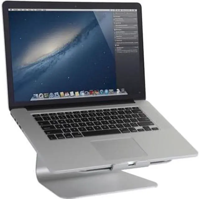 Alt view image 11 of 15 - Rain Design 10036 Rain Design Notebook Stand - 11" Width - Aluminum - Silver