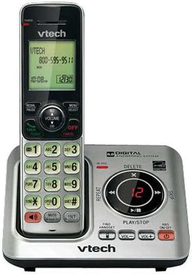 Alt view image 2 of 6 - Vtech Vtech Cordless DECT with Speakerphone