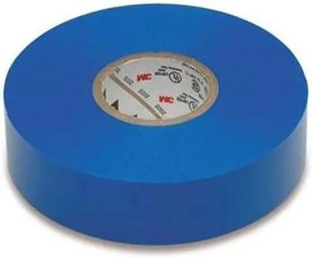 Alt view image 9 of 13 - 3M Scotch 35 Vinyl Electrical Color Coding Tape 3/4" x 66ft Blue 10836 - OEM