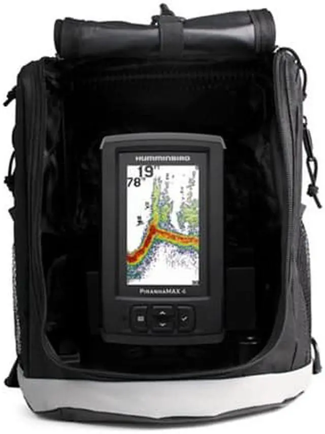 Alt view image 4 of 8 - Humminbird PiranhaMax 4PT 4.3 Color Display DualFrequency Sonar Fishing 410170-1