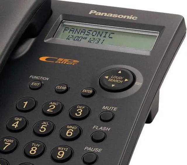 Alt view image 2 of 7 - Panasonic KX-TSC11B Corded Phone