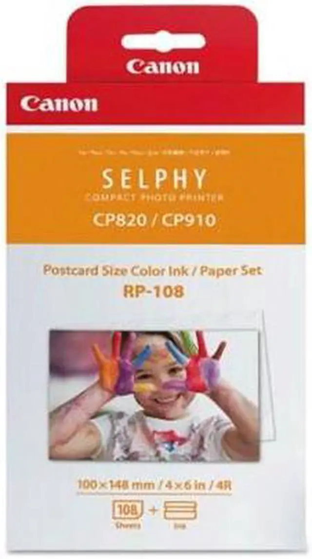 Alt view image 9 of 17 - Canon 8568B001 RP-108 High-Capacity Color Ink/Paper Set