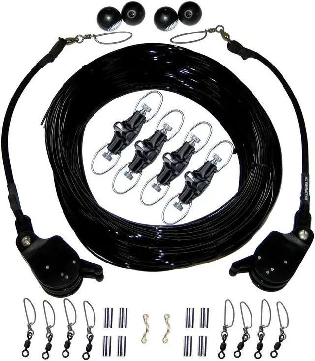 Alt view image 3 of 8 - Rupp Double Rigging Kit w/Lok-Ups & Nok-Outs - 260 Black Mono