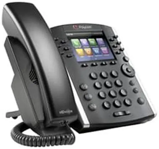 Alt view image 4 of 6 - Polycom VVX 411 (2200-48450-025) VVX 411 12-line Desktop Phone