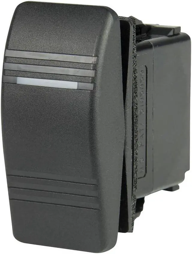 Main image of BEP Marine DPDT Contura Switch DPDT Contura Switch - 1-Amber LED - ON or OFF or ON