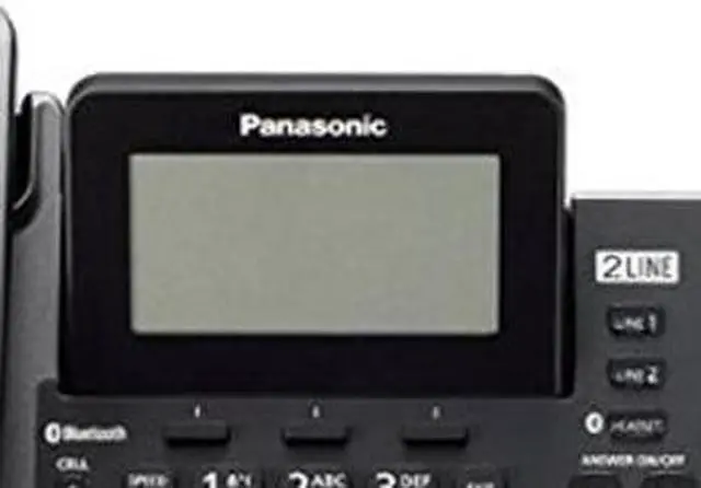 Alt view image 2 of 3 - Panasonic KX-TG9581B 1 Handset Corded 2 Line Phone