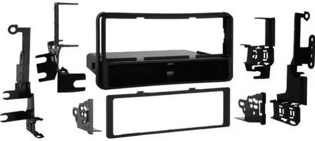 Alt view image 6 of 9 - Metra 99-8206 Installation Kit METRA Vehicle Mount for Radio - ABS Plastic - Black