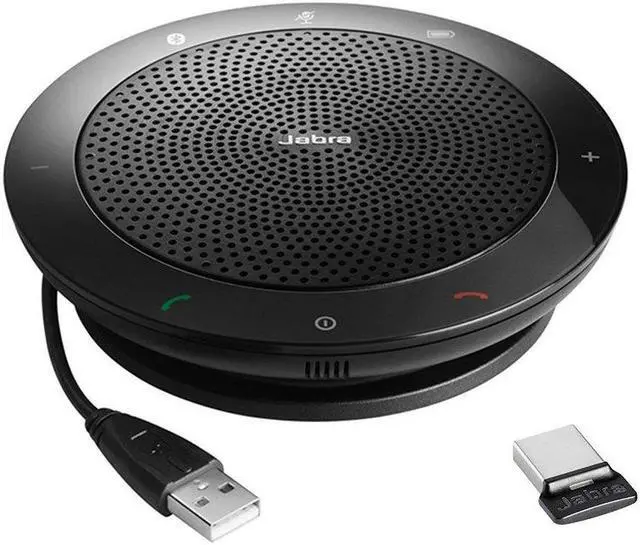 Alt view image 16 of 19 - Jabra Speak 510+ UC Bluetooth Speakerphone 7510-309 for Unified Communications Solutions