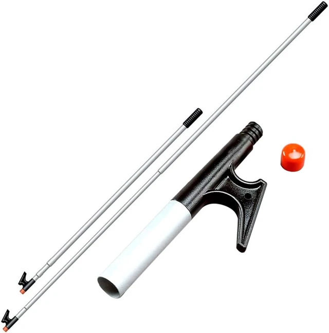 Alt view image 4 of 5 - DAVIS 3 SECTION ADJUSTABLE BOAT HOOK ADJUSTS 38" TO 8'