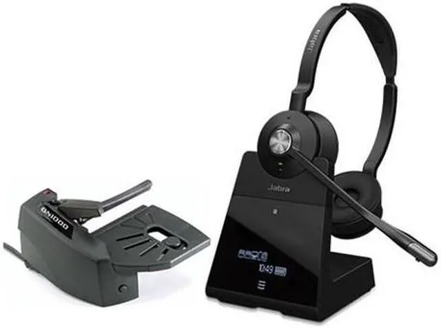 Alt view image 5 of 8 - Jabra Engage 75 Stereo Headset Connects to Laptop/Computers w/ GN1000 Headset Lifter