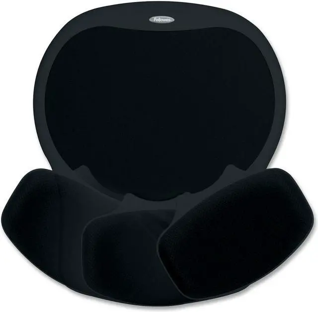 Alt view image 3 of 15 - Fellowes 93730 Easy Glide Gel Mouse Pad with Wrist Rest