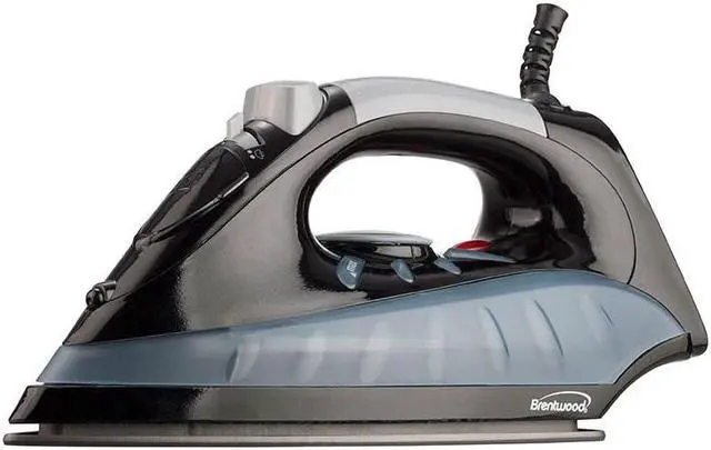 Alt view image 3 of 17 - Brentwood Non-Stick Steam Iron, Black MPI-62