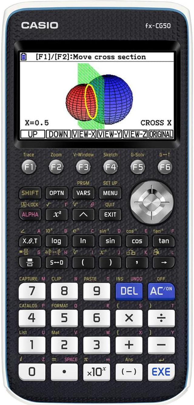 Alt view image 5 of 20 - Casio FX-CG50 Prizm Graph Calculator Black