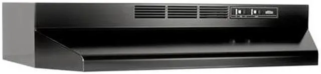 Alt view image 2 of 2 - Broan Nutone Black Non-Ducted Range Hood Black
