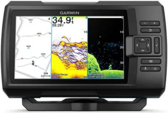 Alt view image 10 of 20 - GARMIN STRIKER VIVID 7CV 7 FISHFINDER GPS TRACK PLOTTER WITH GT20 NOT A CHART PLOTTER