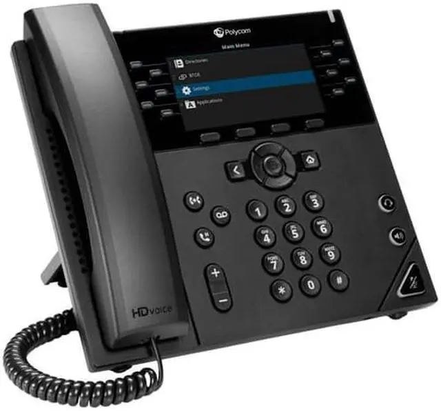 Alt view image 2 of 5 - Polycom VVX 450 IP Phone