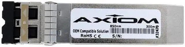 Alt view image 6 of 7 - Axiom SFP+ Transceiver Modules are certified 100% compliant in all OEM applications. They are pre-configured with an application specific code to meet the requirement set forth by the router and switch OEMs. Axiom compatible transceivers pe