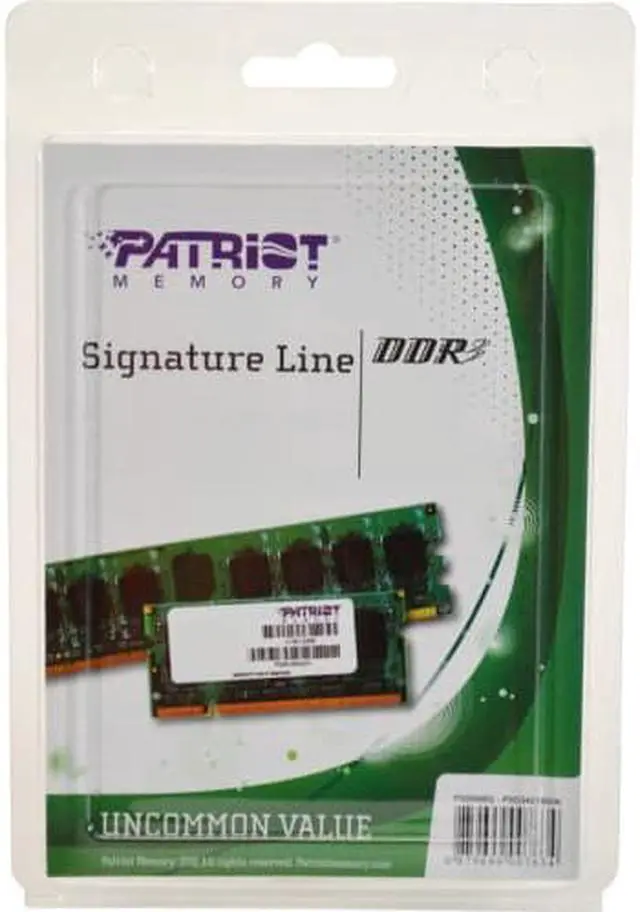 Alt view image 9 of 15 - Patriot Memory Signature 4GB DDR3 1600 (PC3-12800) CL11 1.5V 240-Pin UDIMM Memory Module - PSD34G16002