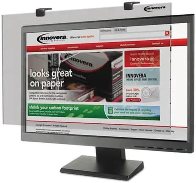 Alt view image 6 of 13 - Innovera Protective Antiglare LCD Monitor Filter Monitor Filter