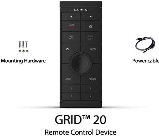 Alt view image 8 of 11 - Garmin GRID 20 Vertical Orientation Remote Input Device
