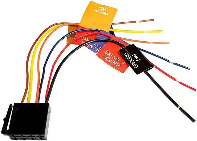 Alt view image 8 of 10 - FUSION Power/Speaker Cable f/MS-RA670 & MS-RA770 Stereo (A Port)