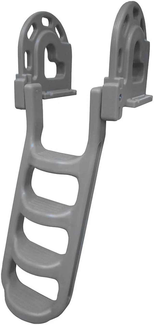 Alt view image 6 of 7 - Dock Edge Stand Off Roto Molded 4 Step Dock Ladder - 2084-F