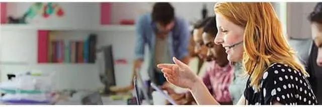 Alt view image 4 of 6 - Plantronics EncorePro HW715 USB Mono Mono Corded Headset