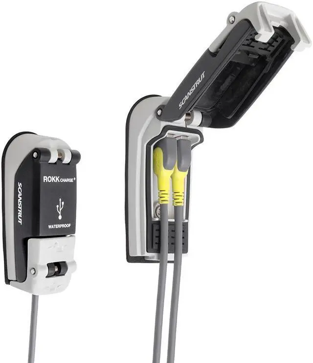 Alt view image 5 of 7 - SCANSTRUT ROKK CHARGE PLUS  WATERPROOF USB SOCKET SC-USB-02