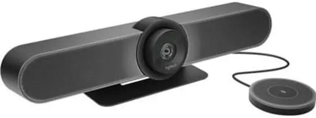 Alt view image 7 of 11 - Logitech Expansion Mic for MeetUp, Plug-and-Play, Indicator Lights, Microphone Type Mono, Wideband, Noise Canceling, PC/Mac/Laptop/Macbook/Tablet - Black