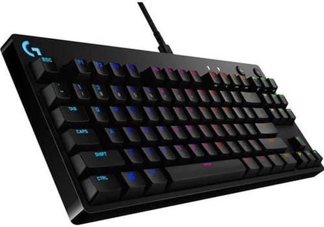 Alt view image 20 of 20 - Logitech G PRO Mechanical Gaming Keyboard, Ultra Portable Tenkeyless Design, Detachable Micro USB Cable, 16.8 Million Color LIGHTSYNC RGB Backlit Keys
