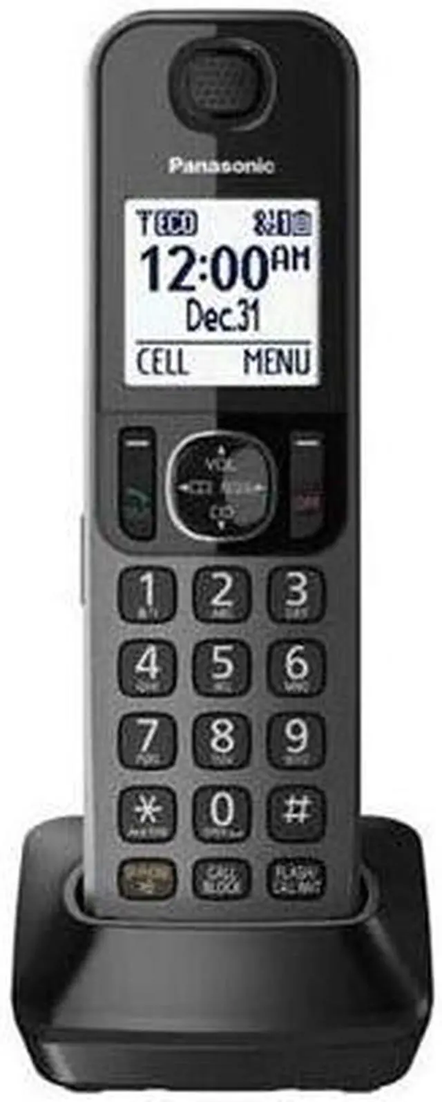 Alt view image 7 of 8 - PANASONIC KX-TGF382M Link2Cell Bluetooth Corded / Cordless Phone and Answering Machine with 2 Cordless Handsets