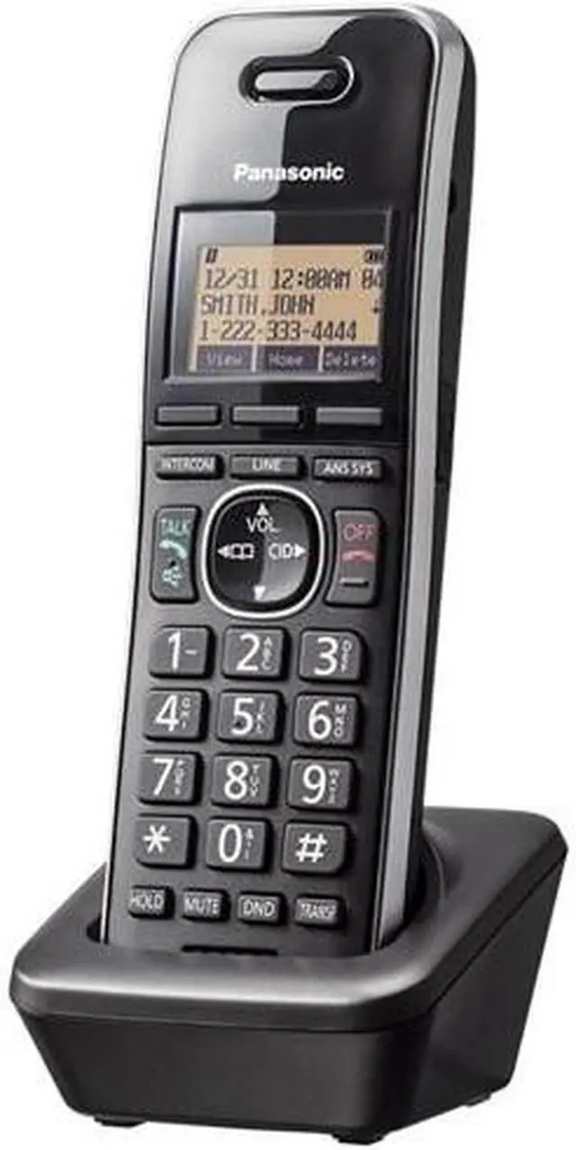 Alt view image 8 of 9 - Panasonic Consumer KX-TGWA41B Cordless Accessory Handset for KX-TGW420