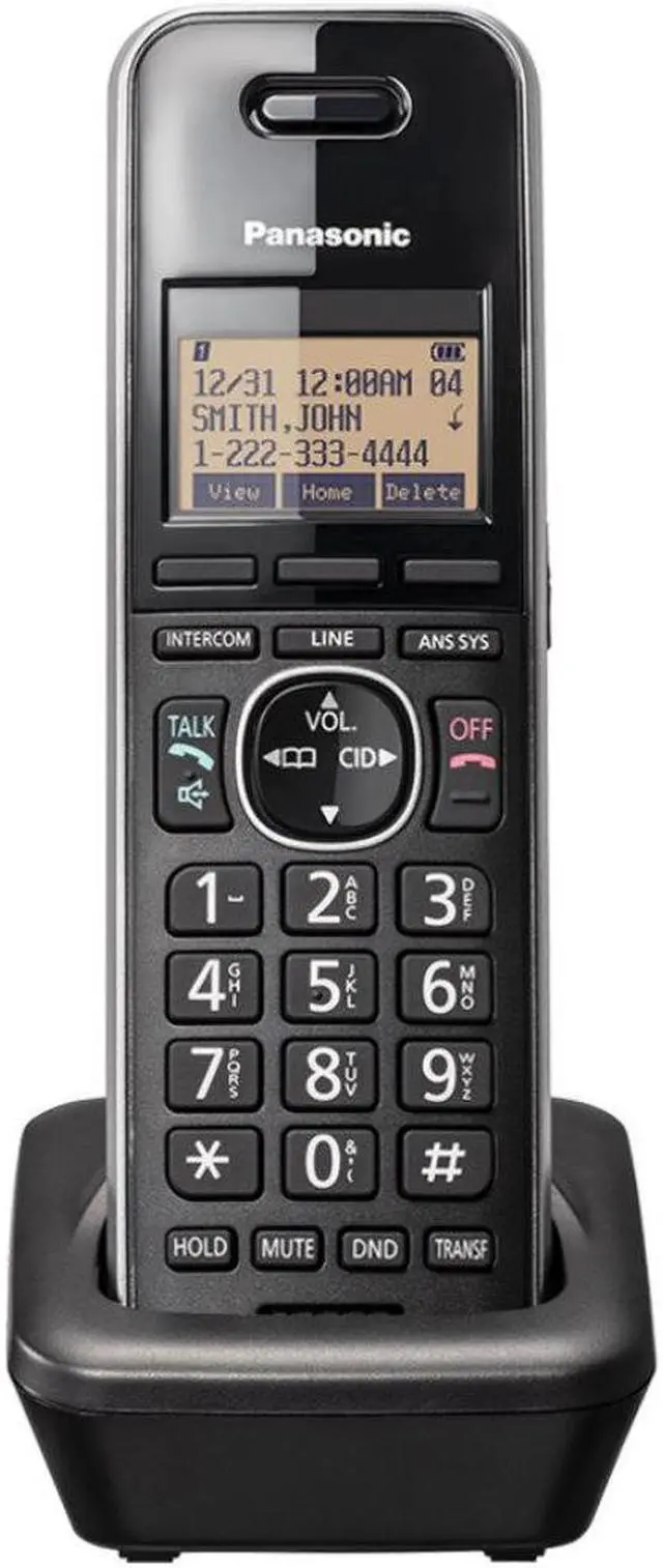 Alt view image 7 of 9 - Panasonic Consumer KX-TGWA41B Cordless Accessory Handset for KX-TGW420