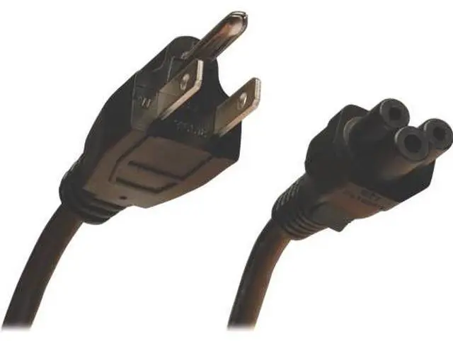 Alt view image 6 of 6 - Tripp Lite Model P013-003 3 ft. Standard Laptop/Notebook Power Cord, 10A (NEMA 5-15P to IEC-320-C5) Connector A NEMA 5-15P Connector B IEC-320-C5