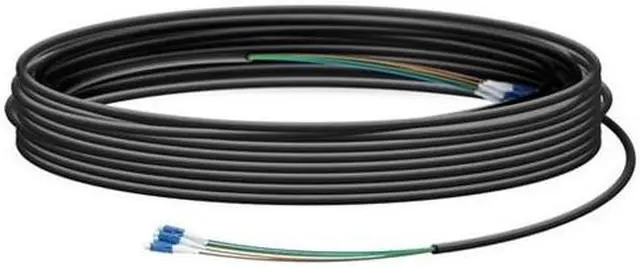 Alt view image 6 of 6 - Ubiquiti FC-SM-300 Fiber Cable 300Ft Single-Mode LC ideal for installs outdoor