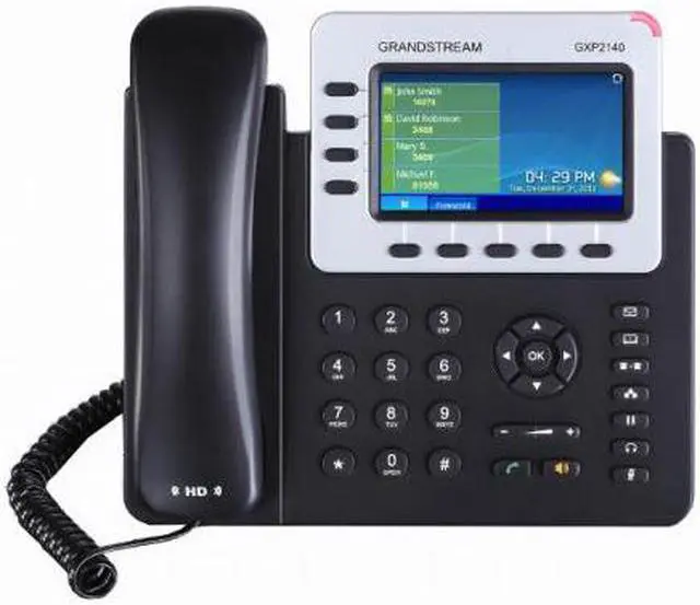 Main image of Grandstream Gxp2140 Ip Phone - Wall Mountable